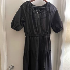 NWT Ann Taylor Placket Midi Dress